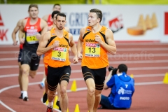 08-03-2015 EK Indoor Atletiek Praag Tsjechie Atletiek foto: kees Nouws :