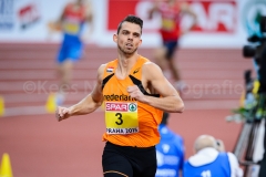 08-03-2015 EK Indoor Atletiek Praag Tsjechie Atletiek foto: kees Nouws :