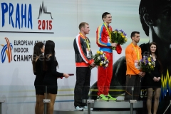 08-03-2015 EK Indoor Atletiek Praag Tsjechie Atletiek foto: kees Nouws :