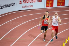 08-03-2015 EK Indoor Atletiek Praag Tsjechie Atletiek foto: kees Nouws :