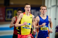 01-03-2015 NK Indoor Junioren Apeldoorn Nederland Atletiek foto: Kees Nouws /