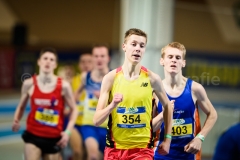 01-03-2015 NK Indoor Junioren Apeldoorn Nederland Atletiek foto: Kees Nouws /