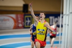 01-03-2015 NK Indoor Junioren Apeldoorn Nederland Atletiek foto: Kees Nouws /