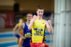 01-03-2015 NK Indoor Junioren Apeldoorn Nederland Atletiek foto: Kees Nouws /