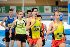 21-02-2015 NK Indoor Senioren Apeldoorn Nederland Atletiek foto: Kees Nouws /