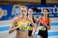 22-02-2015 NK Indoor Senioren Apeldoorn Nederland Atletiek foto: Kees Nouws /