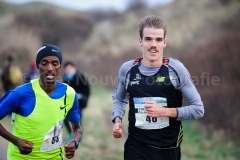 11-01-2015 PWN Halve Marathon Egmond Nederland Atletiek foto: Kees Nouws :