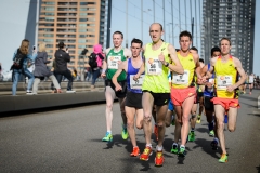12-04-2015 Nationale Nederlanden marathon Rotterdam Nederland Atletiek foto: Kees Nouws :