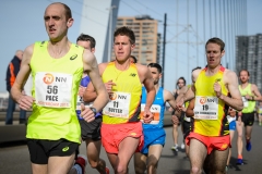 12-04-2015 Nationale Nederlanden marathon Rotterdam Nederland Atletiek foto: Kees Nouws :