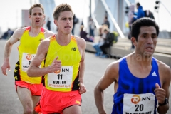 12-04-2015 Nationale Nederlanden marathon Rotterdam Nederland Atletiek foto: Kees Nouws :