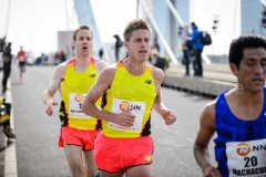 12-04-2015 Nationale Nederlanden marathon Rotterdam Nederland Atletiek foto: Kees Nouws :