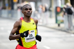 12-04-2015 Nationale Nederlanden marathon Rotterdam Nederland Atletiek foto: Kees Nouws :