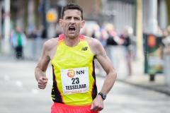 12-04-2015 Nationale Nederlanden marathon Rotterdam Nederland Atletiek foto: Kees Nouws :