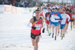 09-12-2012 Atletiek European Cross Country Championships 2012 Budapest Hungary Soufiane Bouchikhi   Foto: Kees Nouws