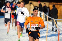 09-12-2012 Atletiek European Cross Country Championships 2012 Budapest Hungary Khalid Choukoud  Foto: Kees Nouws