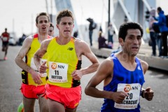 12-04-2015 Nationale Nederlanden marathon Rotterdam Nederland Atletiek foto: Kees Nouws :