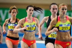 21-02-2015 NK Indoor Senioren Apeldoorn Nederland Atletiek foto: Kees Nouws /