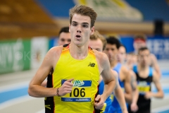 22-02-2015 NK Indoor Senioren Apeldoorn Nederland Atletiek foto: Kees Nouws /