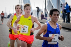 12-04-2015 Nationale Nederlanden marathon Rotterdam Nederland Atletiek foto: Kees Nouws :