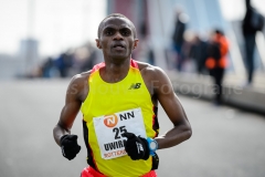 12-04-2015 Nationale Nederlanden marathon Rotterdam Nederland Atletiek foto: Kees Nouws :